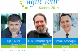 Agile Tour Kaunas konferencija vis auga
