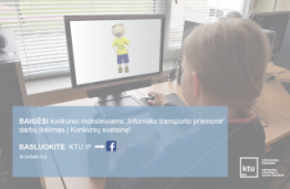 Moksleiviai renka informatiškiausią Informiko transporto priemonę