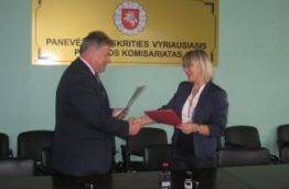 Bendradarbiavimas su Panevėžio apskrities VPK