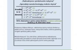 Kviečiame į prof. H.MIMURA ir prof. T.AOKI (Japonija) paskaitų ciklus
