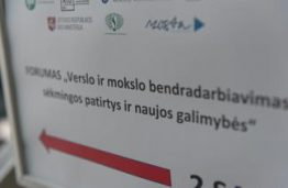 Forumo „Verslo ir mokslo bendradarbiavimas“ dalyviai: „Inovacijos lemia ne tik verslo, bet ir šalies klestėjimą“