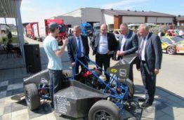 Ukmergėje vyko pirmojo automobilio 130-ojo gimtadienio minėjimas