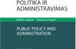 Išleistas pirmasis šiais metais MRU ir KTU mokslo žurnalo „Viešoji politika ir administravimas“ numeris