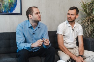 Vaidas Talačka ir Andrius Darulis